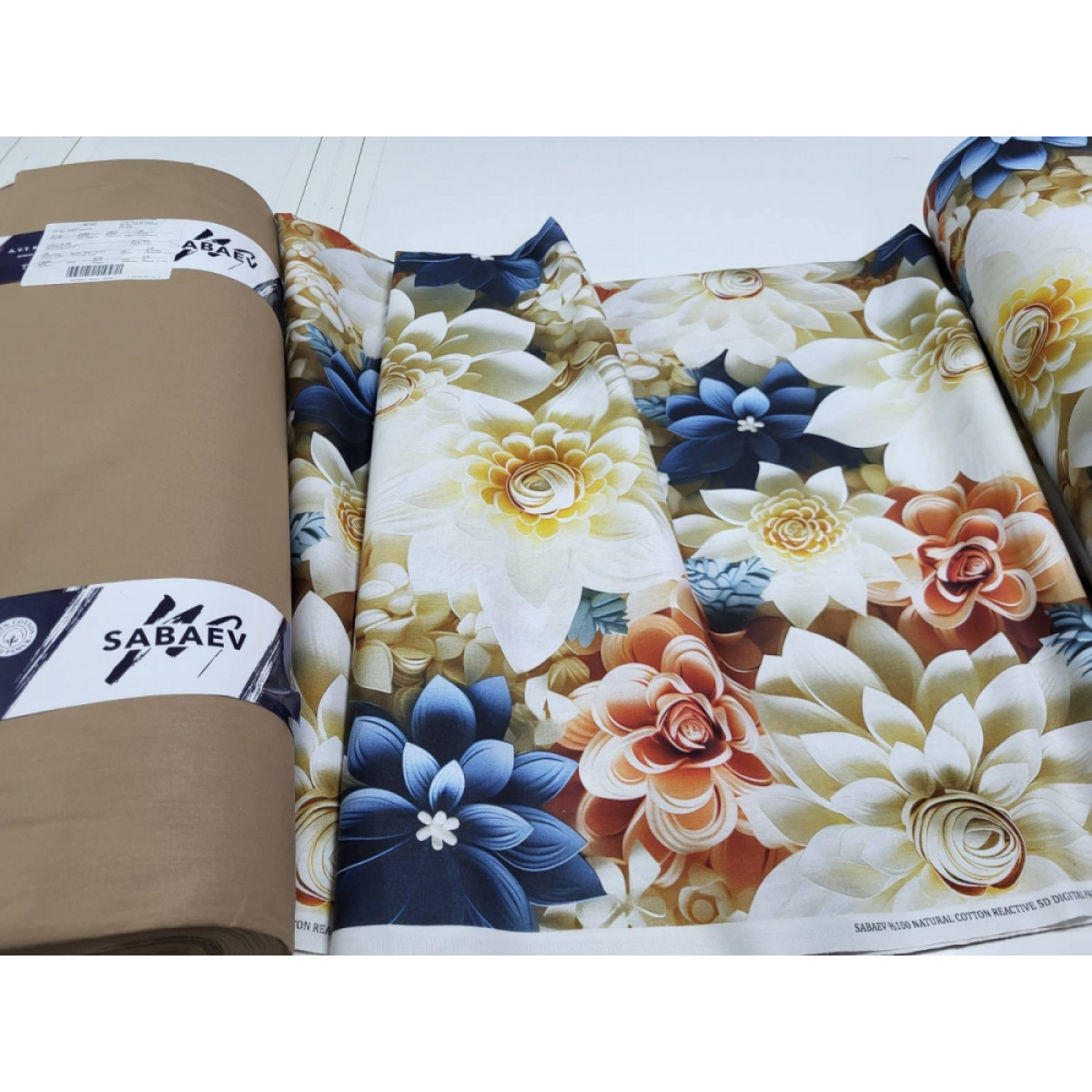 Постельное белье из турецкого хлопка cotton 5D Оранжерея